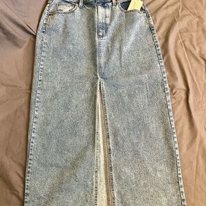 Universal Thread Blue Jean Pencil Skirt